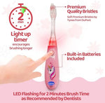 Lily's Home authentic USA imported unicorn toothbrush kit for kids