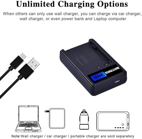 Back label details of the Batmax camera battery showing safety certifications and 1800mAh capacity