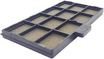 Close up view of the durable premium foam material on the Leankle filter