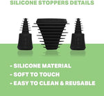 Authentic USA imported Hemper cleaning accessories for premium glassware care.
