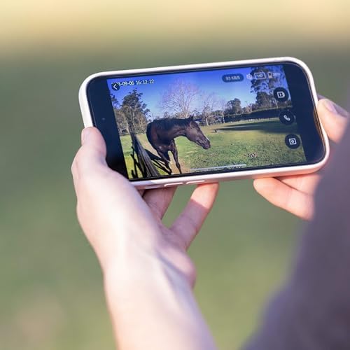 Lumiere Equine Eye solar panel bundle accessory setup for continuous charging