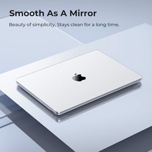 EooCoo clear laptop cover bundle displaying the included silicone keyboard skin protector