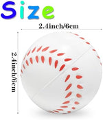 Close up of Whkvnng foam baseball texture