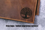 Side profile of D&M Leather Studio rugged case