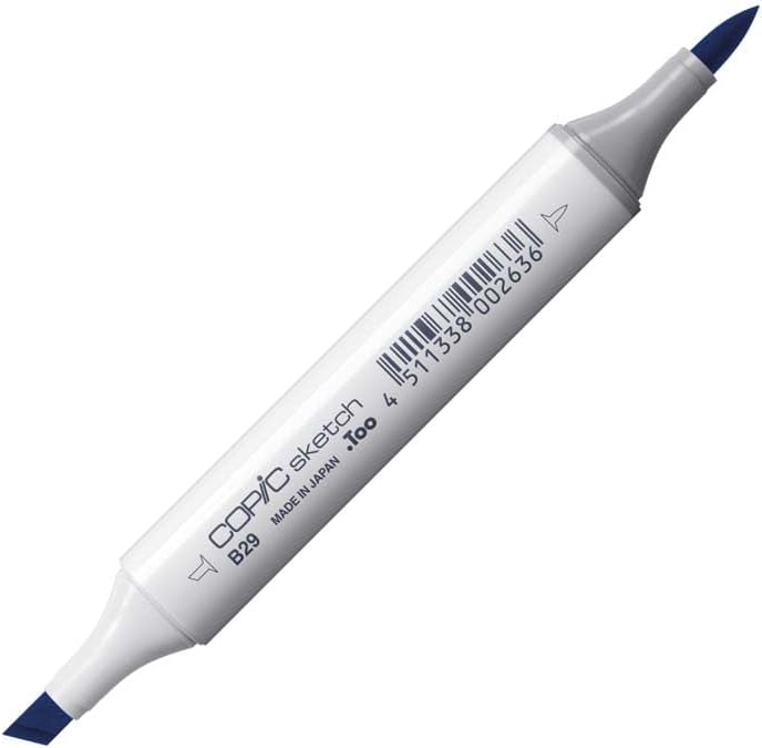 Copic illustration marker packaged in box