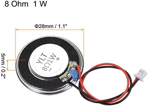 Pair of 28mm round electronic replacement speakers
