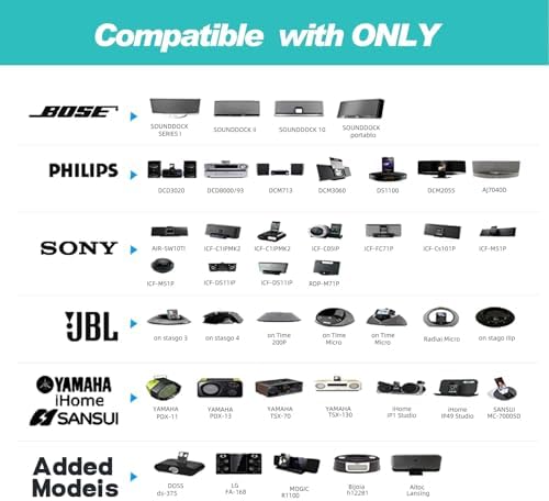 Wireless Bluetooth streaming adapter connected to vintage audio system