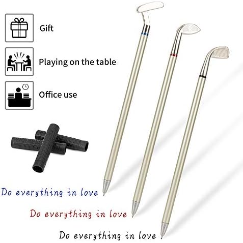 Lantoozi golf novelty gift set arranged for display