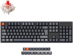 Keychron K10 hot swappable switch mechanism view