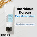 Authentic COSRX niacinamide and rice brightening face cream product shot