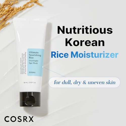 Authentic COSRX niacinamide and rice brightening face cream product shot