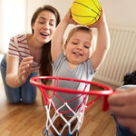 Full set of Shindel mini basketballs including hand air pump