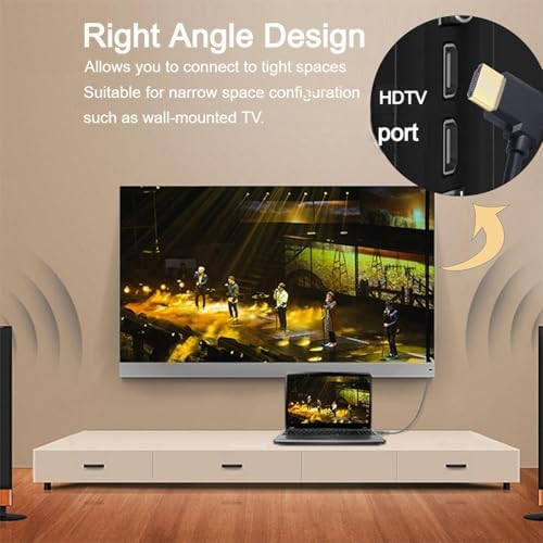 Authentic imported home theater accessory cable layout highlighting the one meter total product length