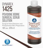 Dynarex 16 fluid ounce antiseptic bottle label details