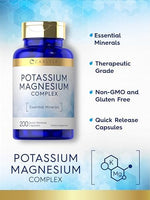 Carlyle essential mineral complex containing potassium citrate and magnesium aspartate