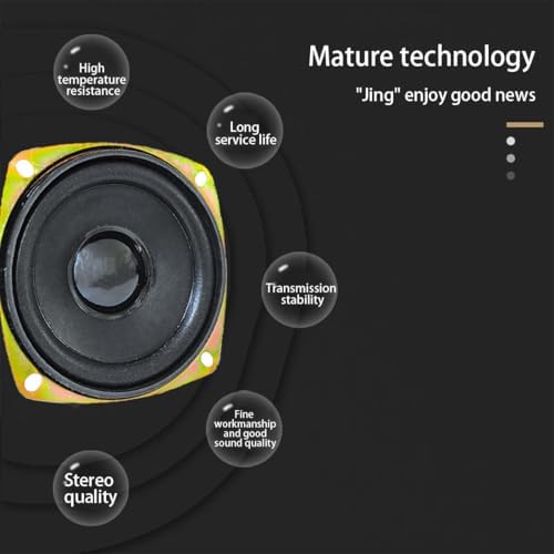 Gikfun audio speaker mounted for home HiFi testing