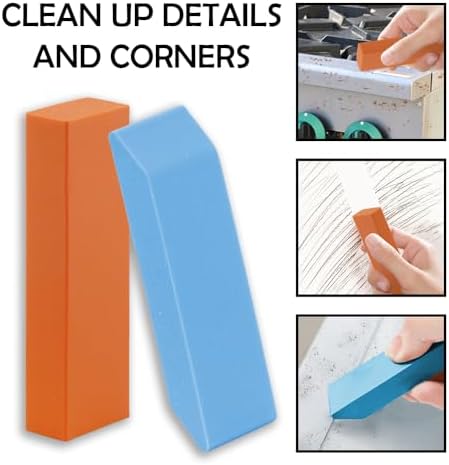 Using Twzkxc scratch eraser on kitchen sink