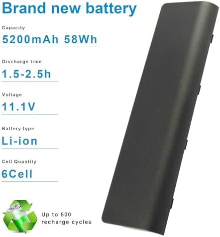 Futurebatt rechargeable battery close up showing the technical specification sticker with voltage details.