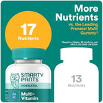 SmartyPants Prenatal 60 count bottle side view