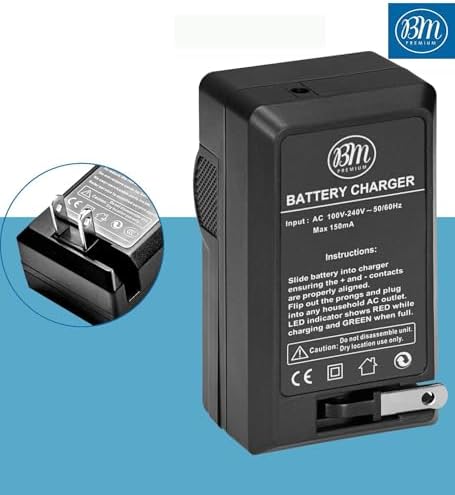 Full retail packaging view of the USA imported camera battery renewal kit.