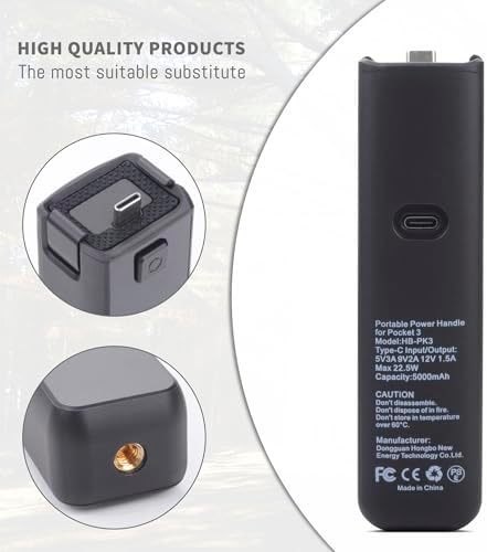 DFTIM replacement power handle side profile highlighting the lightweight ergonomic design.