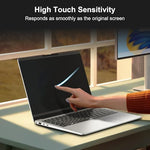 Anti spy easy install magnetic privacy filter side view