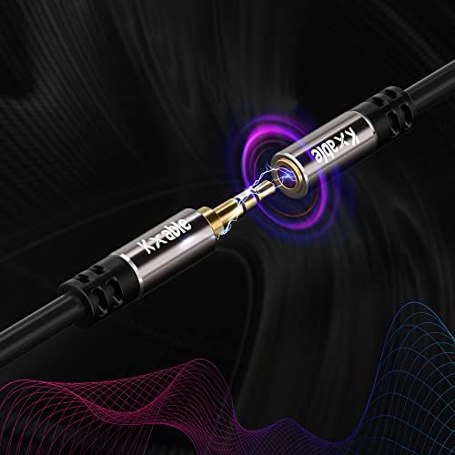 Kxable audio extension cable with included cable ties