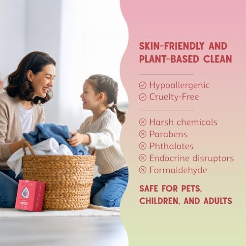 Natural static cling remover sheets side profile info