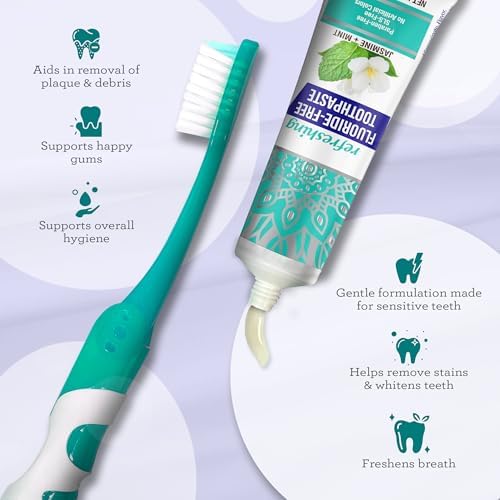 GuruNanda travel toothbrush in folded compact state