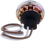 United Pacific heavy duty truck auxiliary light showing the durable polycarbonate protective lens setup