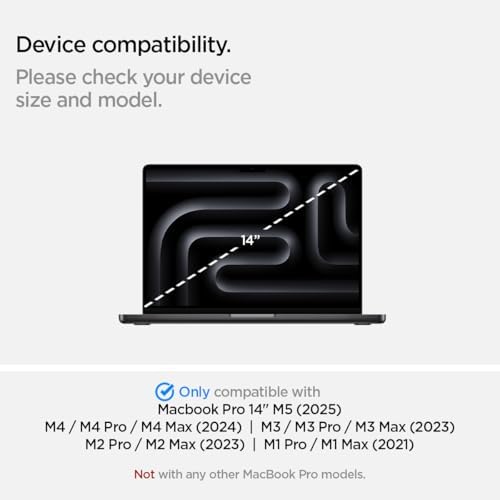 Close up of magnetic attachment on MacBook Pro 14 inch screen