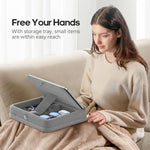 KDD foldable iPad holder folded flat for travel and storage packaging
