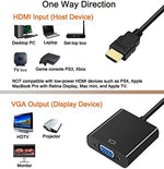 DTech active digital to analog converter showing female VGA socket interface