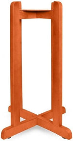 AquaNation 27 inch wooden stand supporting water jug and plant pot