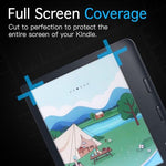 Kobo Libra Colour with MoKo screen protector installed inside a protective case