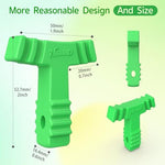 High-strength orthodontic silicone chew tools showcasing flexibility and resistance to deformation for dental care.