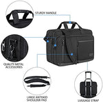 VANKEAN water repellent business computer bag close up on waterproof zipper