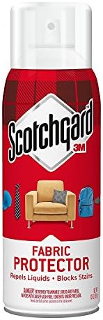 Scotchgard 3M fabric protector packaging and label details