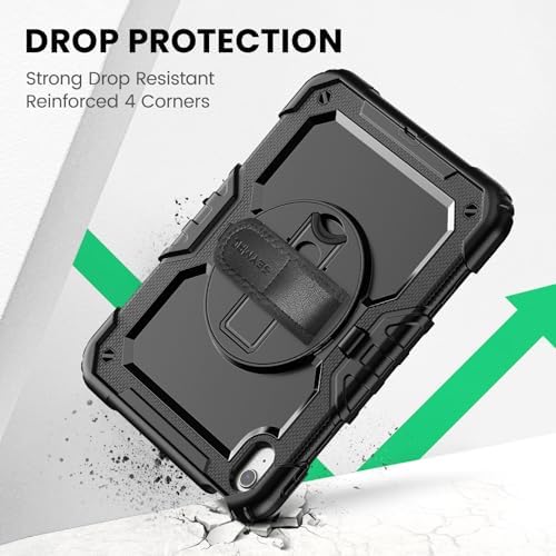 Close up view of the integrated stylus holder loop on the shockproof protective cover