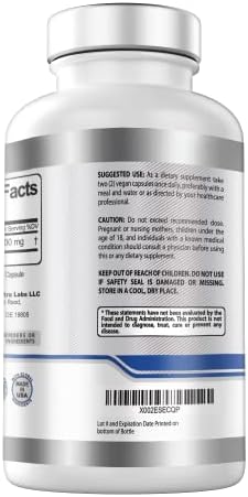 Close up of Smart Nutra Labs Alpha Lipoic Acid branding