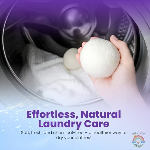 Side view of the authentic imported chemical free fabric softener bundle for sensitive skin care.