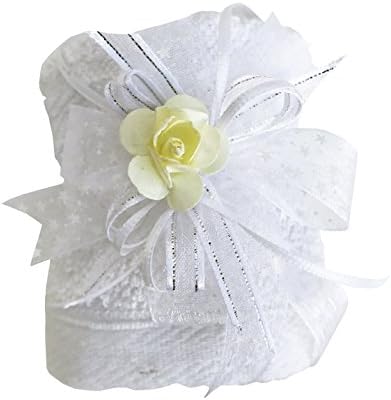 Top down view of the complete catholic baptism essentials set