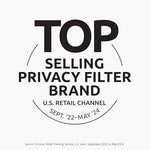 Authentic Kensington imported laptop privacy screen packaging showing the premium data protection filter.