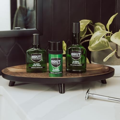 Brut imported after shave lifestyle setting