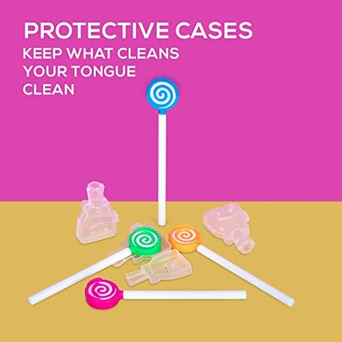 USA imported pediatric oral care tongue scraper pack for toddlers