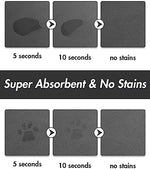 MontVoo quick dry cat and dog food mat surface detail