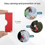 Premium red aluminum alloy hard shell case displaying full 360 degree impact protection coverage