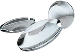 Close up of 30mm diameter double convex lens for DIY projectors