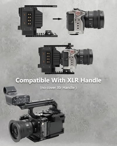 ZTIANFOTO FusionRig power distribution module integrated onto a professional filmmaker camera cage setup.