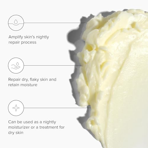 DRMTLGY overnight mask for dry and flaky skin treatment with hyaluronic acid